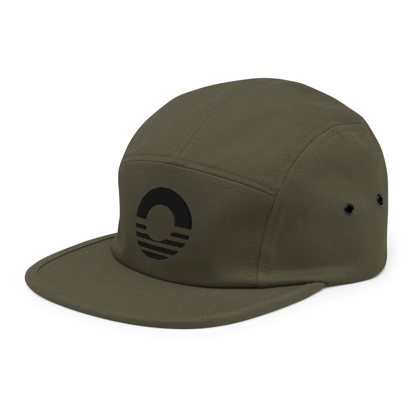 Embroidered Five Panel Cap
