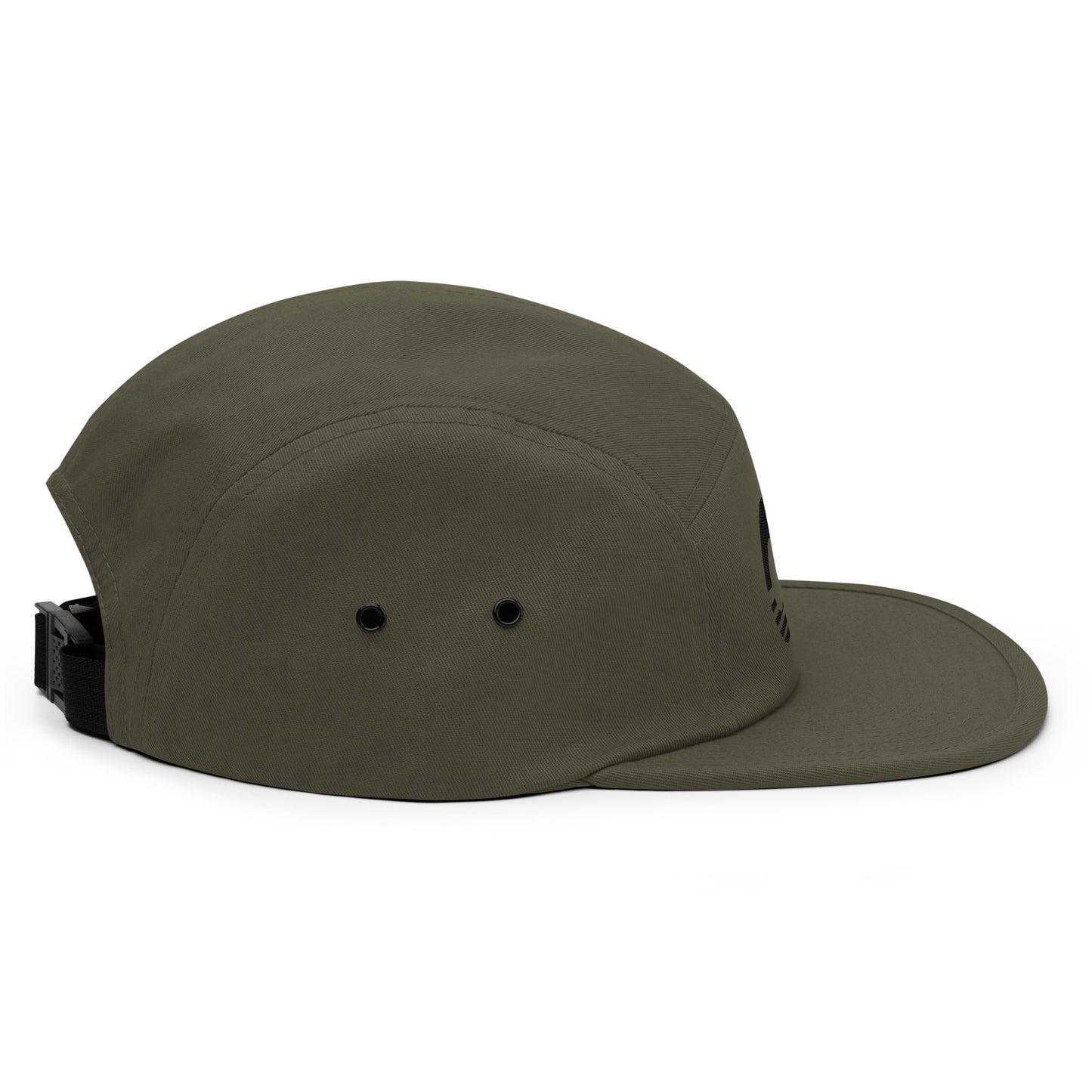 Embroidered Five Panel Cap