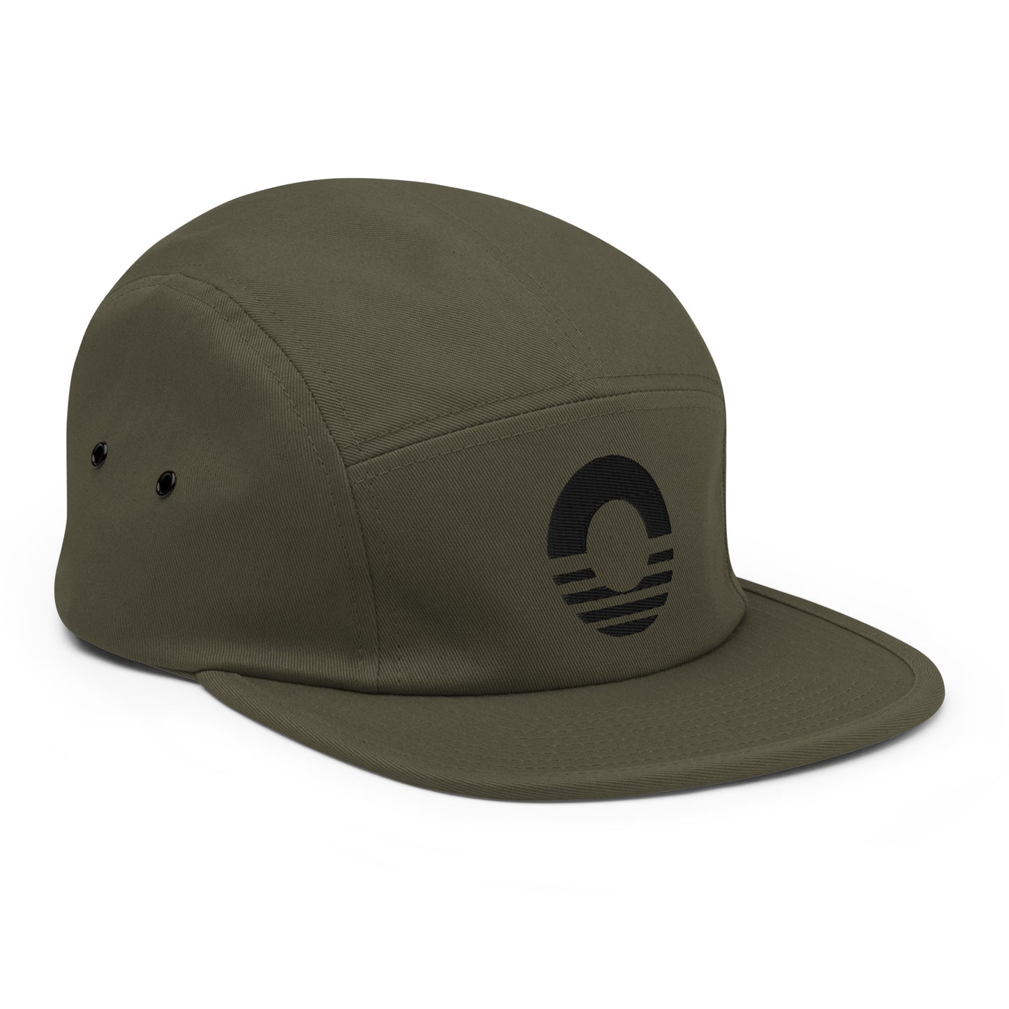 Embroidered Five Panel Cap