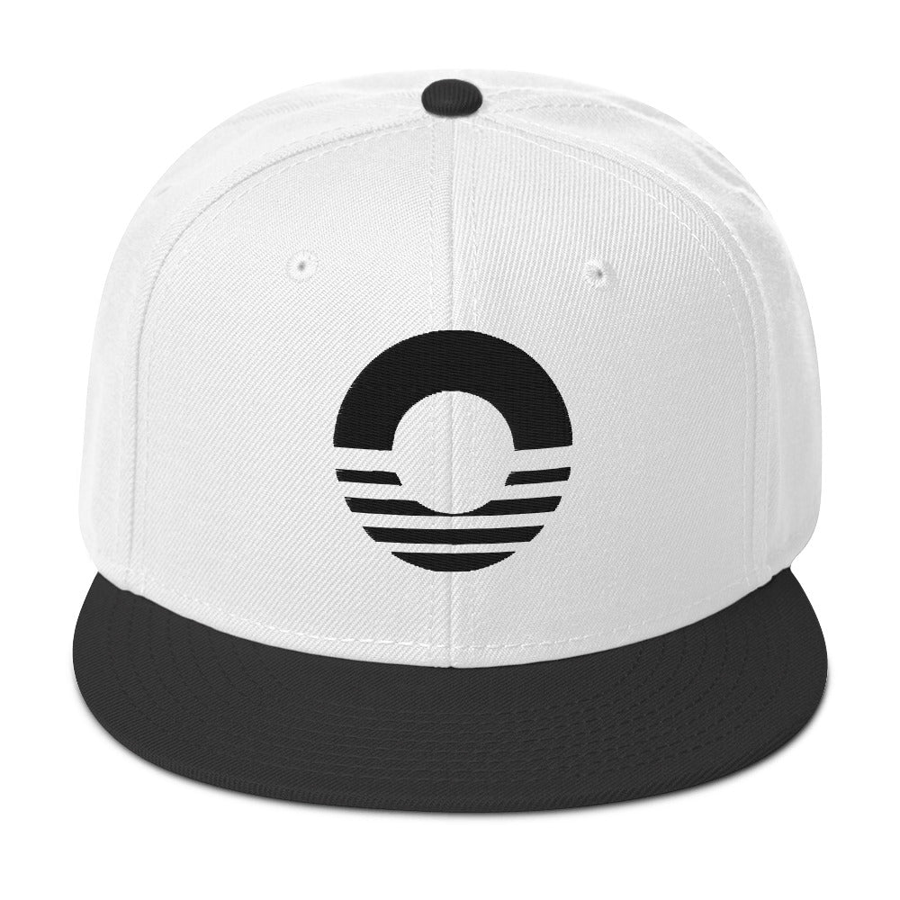 Embroidered Snapback Hat