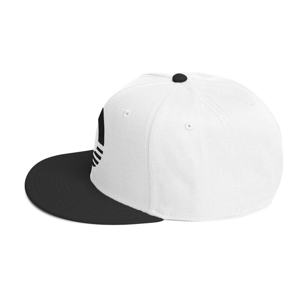 Embroidered Snapback Hat