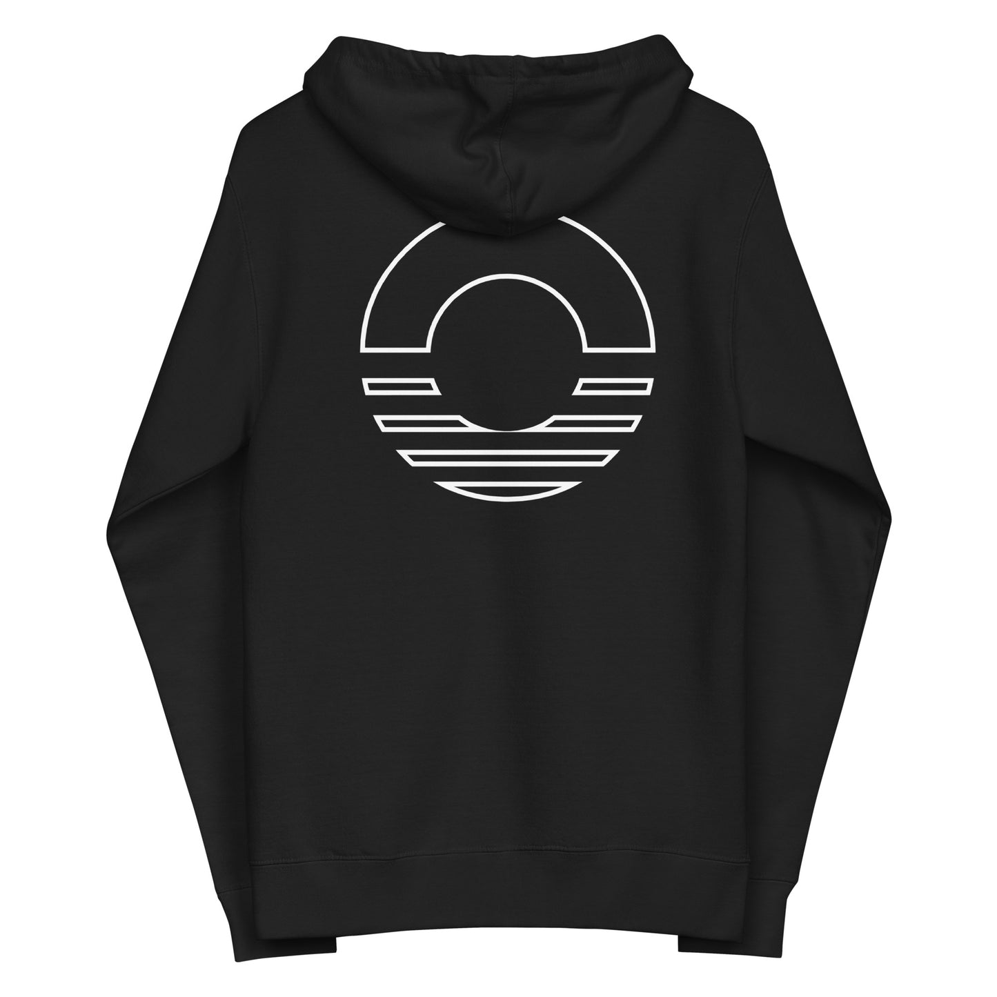 Unisex Fleece Zip-up Hoodie