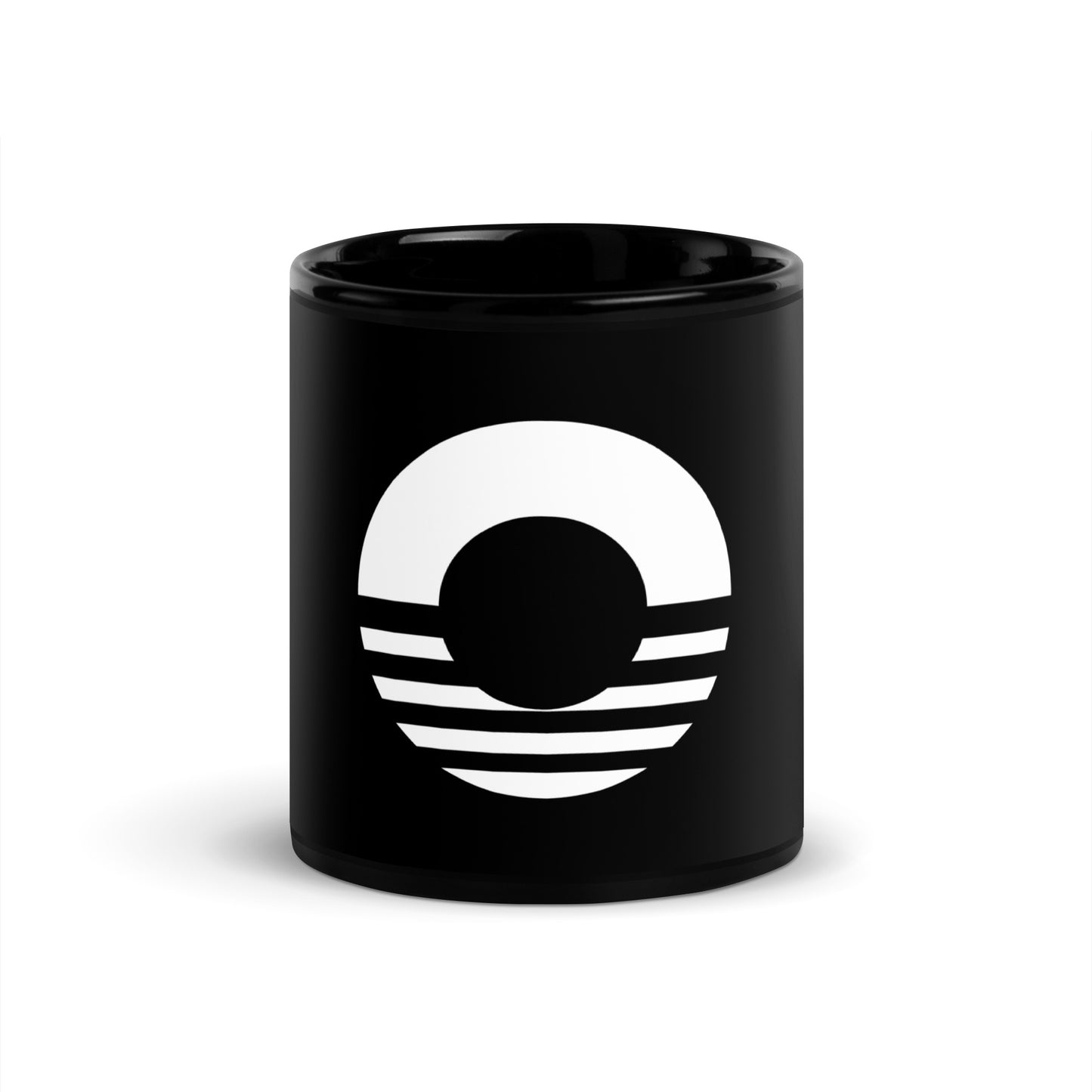 Black Glossy Mug