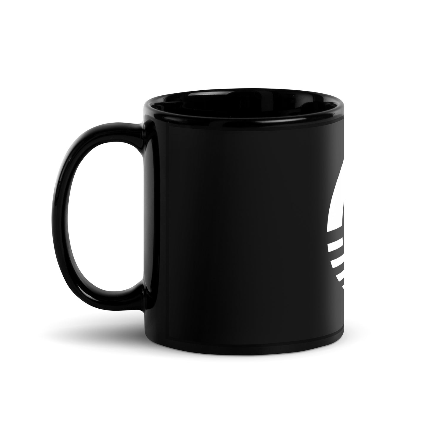 Black Glossy Mug