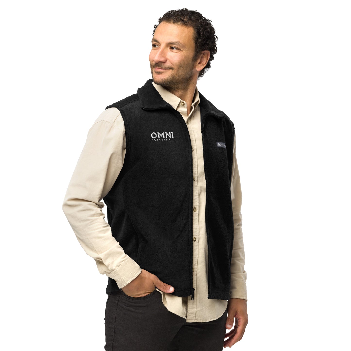 Men’s Columbia Embroidered Fleece Vest